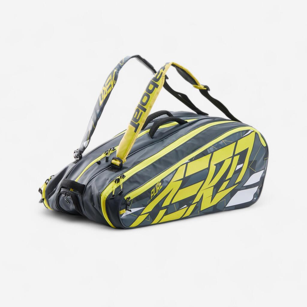 Tennis Bag Thermobag RH 12 Pure Aero 12 Rackets - Grey/Yellow